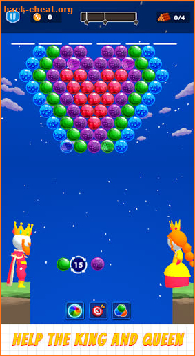 Bubble Shooter : King's War screenshot