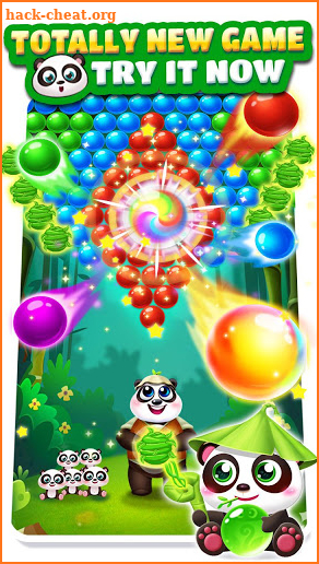 Bubble Shooter Panda screenshot