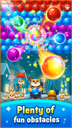 Bubble Shooter - save little puppys screenshot