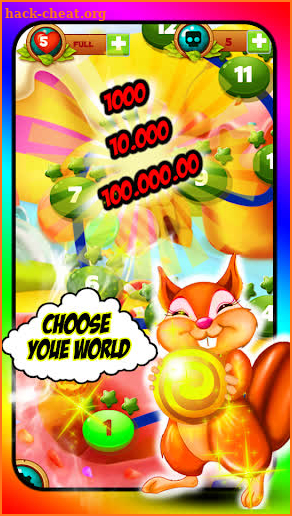 Bubble Shooter Squirrel 2019 screenshot