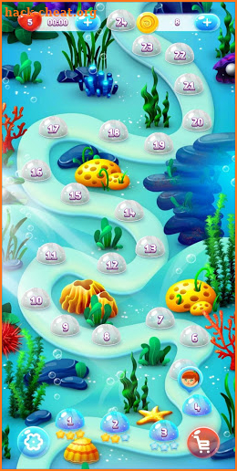 Bubble Shooter Summer Time Offline Classic Puzzle screenshot