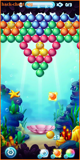 Bubble Shooter Summer Time Offline Classic Puzzle screenshot