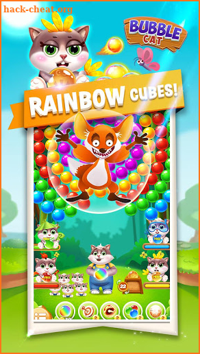 Bubble Shooter Tom Kitty screenshot