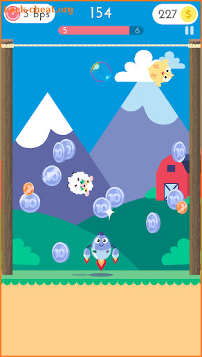 Bubble Shooting Robots screenshot