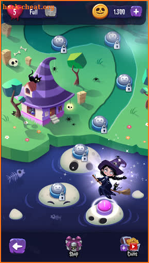 Bubble Witch Pumpkin screenshot