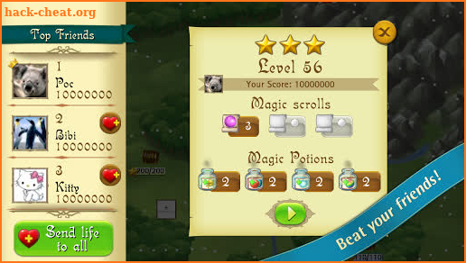 Bubble Witch Saga screenshot