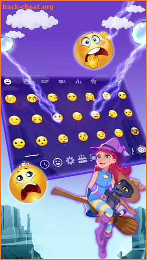 Bubble Witch Saga Keyboard screenshot