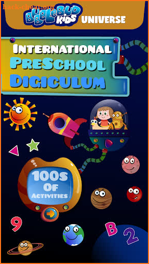 BubbleBud Kids Universe - Preschool Learning Games screenshot