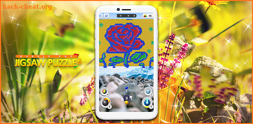 BubblePop - JigsawPuzzle screenshot