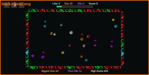 Bubbles Numbers Shooter Pop: Bubble Number screenshot