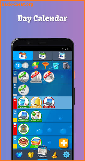 Bubbles Tasks: Easy Calendar Planner screenshot