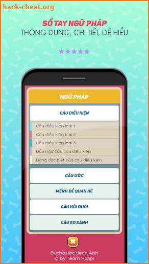 Bucha học tiếng Anh - Từ vựng, Giao tiếp, Ngữ pháp screenshot