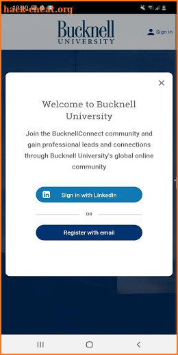 BucknellConnect screenshot