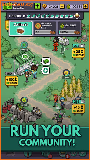 Bud Farm: Idle Tycoon screenshot