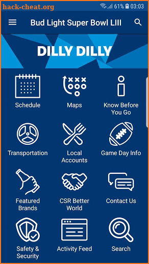 Bud Light Events screenshot