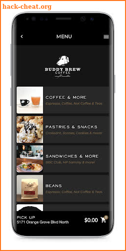 Buddy Brew Coffee Express screenshot