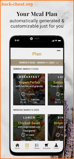 Budgeat - Meal Plans & Pantry screenshot