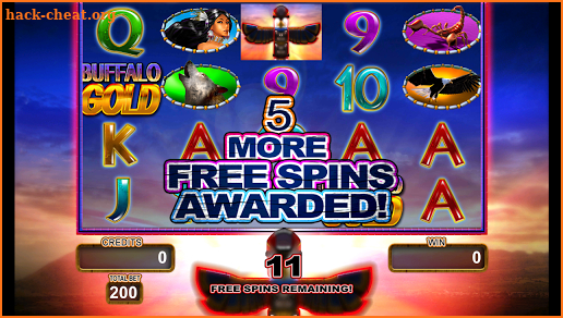 Buffalo Gold Slot Machine FREE screenshot