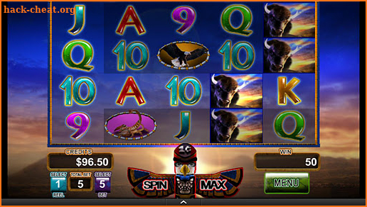 Buffalo Gold Video Slot Game screenshot