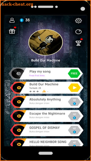 Build Our Machine - Bendy Dancing Tiles Hop Music screenshot