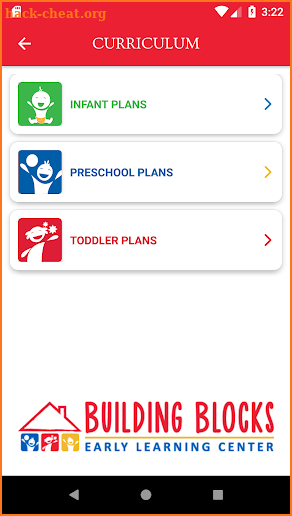 Building Blocks Parent Portal screenshot