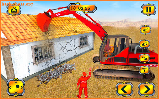 Building Crusher Excavator Simulator screenshot