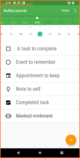 Bullet Journal | Task Manager |  To Do List screenshot