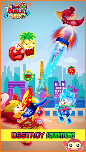 Bullet King: Fun Cartoon Gun Shooting Game Offline screenshot