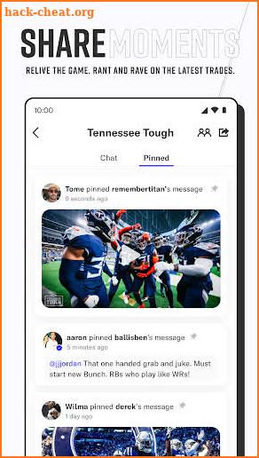 Bunches: Chat Sports screenshot