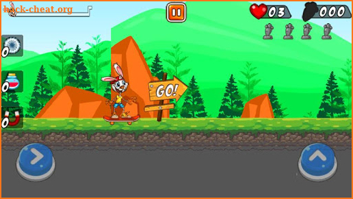 Bunny adventures screenshot