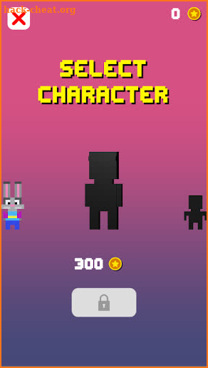 Bunny Block Run Vade - 3D Block Evader Runner Game screenshot