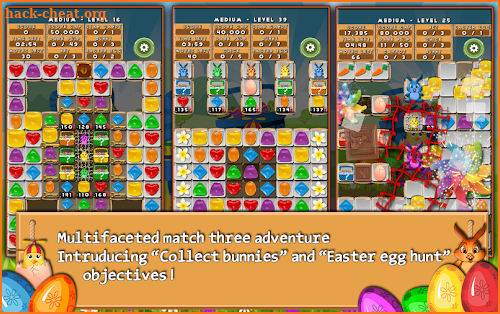 Bunny Drops - Match three screenshot