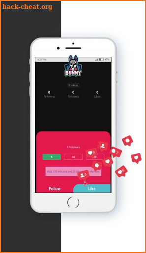Bunny - Follow and like for Tiktok screenshot
