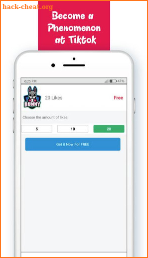 Bunny - Follow and like for Tiktok screenshot