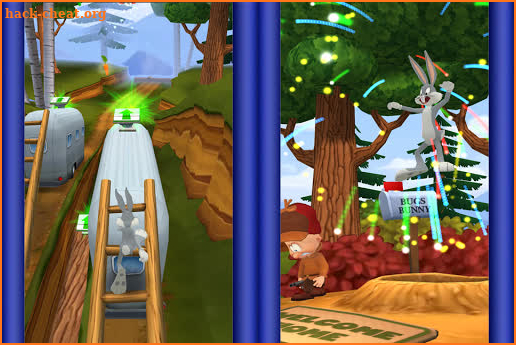 Bunny Jungle Toons - Dash Games Rabbit screenshot