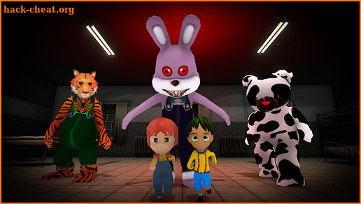 Bunny Playhouse: Neighbours from Hell Hunted House screenshot