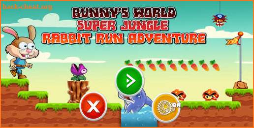 Bunny’s World - Super Jungle Rabbit Run Adventure screenshot