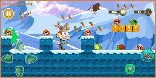 Bunny’s World - Super Jungle Rabbit Run Adventure screenshot