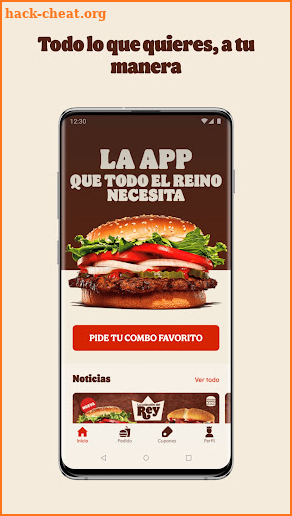 Burger King Bolivia screenshot