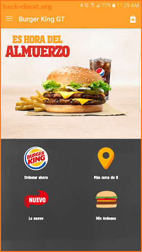 Burger King Guatemala screenshot