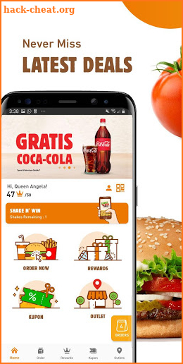 Burger King Indonesia screenshot