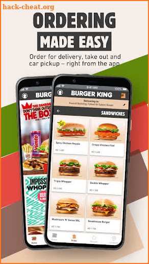 Burger King Kuwait screenshot