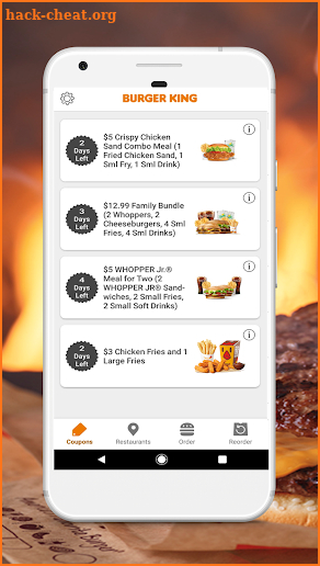 BURGER KING® App screenshot