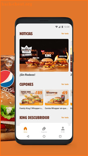 Burger King® Mexico screenshot