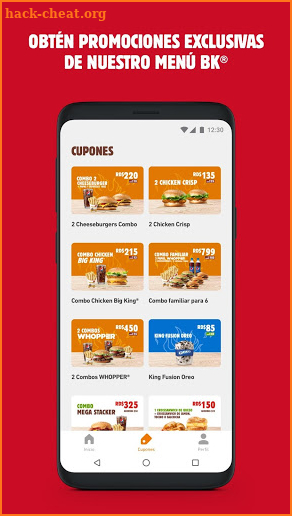 Burger King® RD screenshot