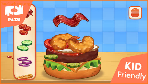 Burger Maker Kids Cooking Game screenshot