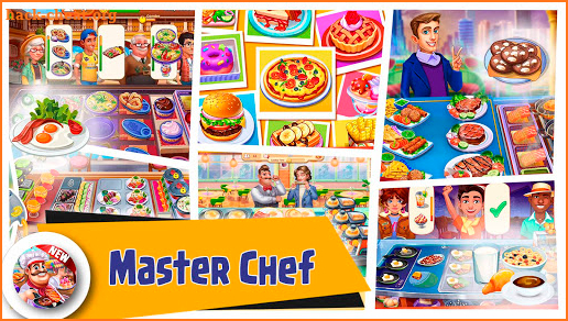 Burger Master Chef🔥 Crazy Cooking Restaurant Game screenshot