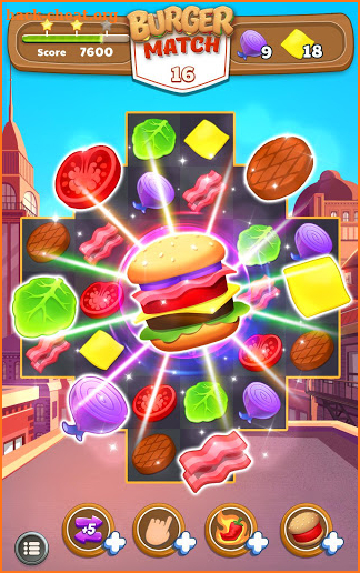 Burger Match screenshot