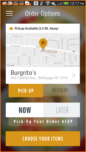 Burgrito's screenshot