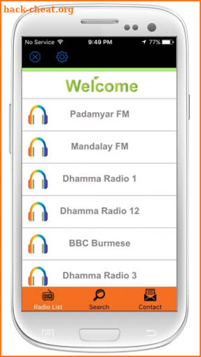 Burmese All Radios, Music & News App For Free Use screenshot